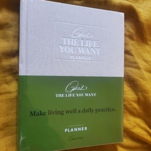 Oprah * The Life You Want Planner* in plastic